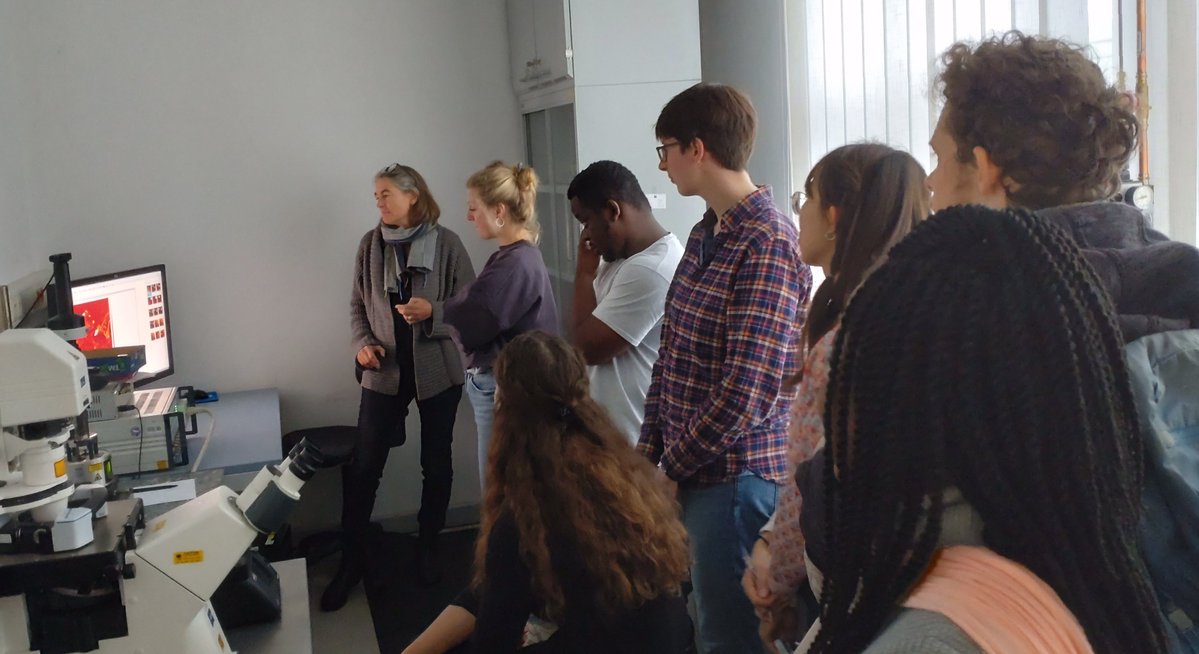 🔬🌟Last Friday our@CRC_AquaDivaPhD students met for another OPEN LAB DAY. This time we learned more about the research and facilities at the Institute of Geoscience in Jena.  🪨💧🧪 
 #growingtogether #sciencecommunity #PhDlife