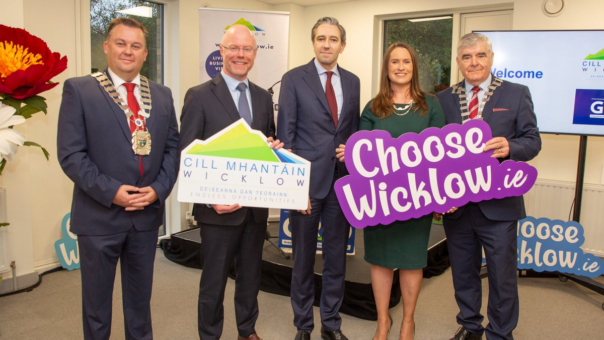 wicklowcoco's tweet photo. We are delighted to officially launch the Wicklow County Council campaign #ChooseWicklow which promotes this county as the ideal place to live and work.

You can find out more at https://t.co/PzJubERA8i

#ChooseWicklow #RemoteWorking #SatelliteOffice #ScaleUp #GrowYourBusiness https://t.co/hVxfpZWZ2x