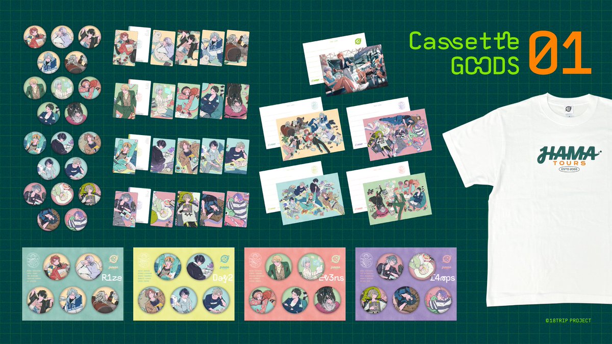 グッズ情報】 通常販売より取扱開始アイテムの一部デザインが公開！ 11