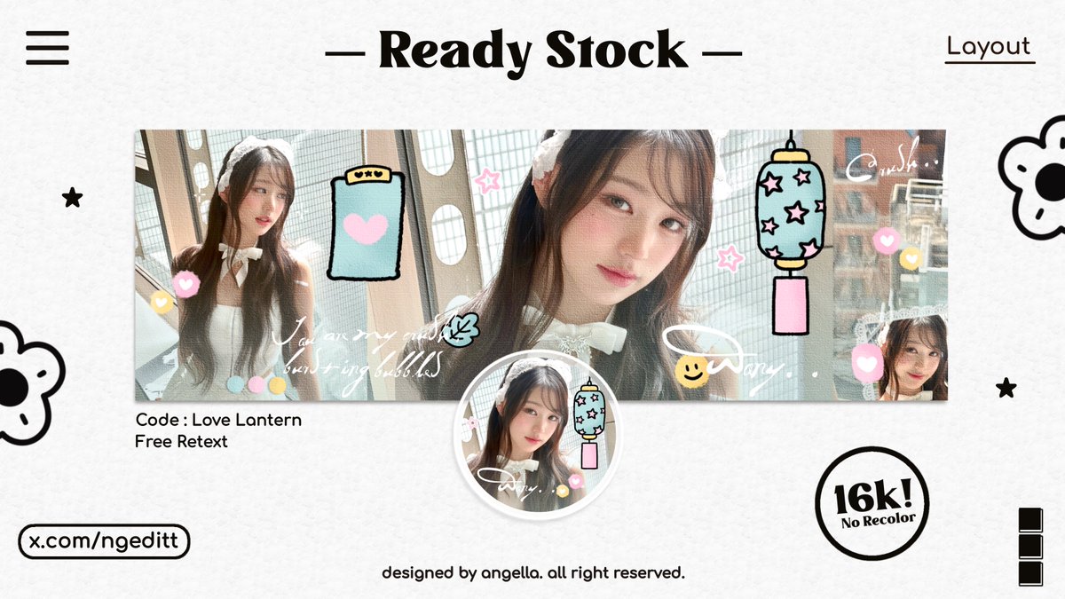 hi! mintaa rep0sttnya yah!
el ada layout ready serba-serbii wonyoung, detail tertera di pict, dm kode layoutnya langsung yaa kalau mau take! makacii #zonauang #zonaba