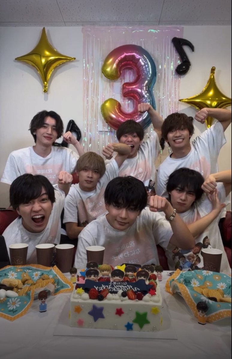 07_2star's tweet photo. 改めてデビュー3周年おめでとう！！！
インライありがとうございました🫶🫶

 #なにわ男子3rdAnniversary 
 #なにわ男子インライ https://t.co/laQf4IaUBF