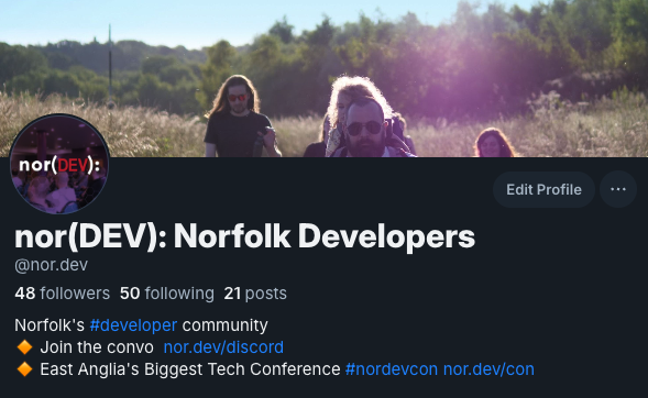 nor(DEV): tweet media