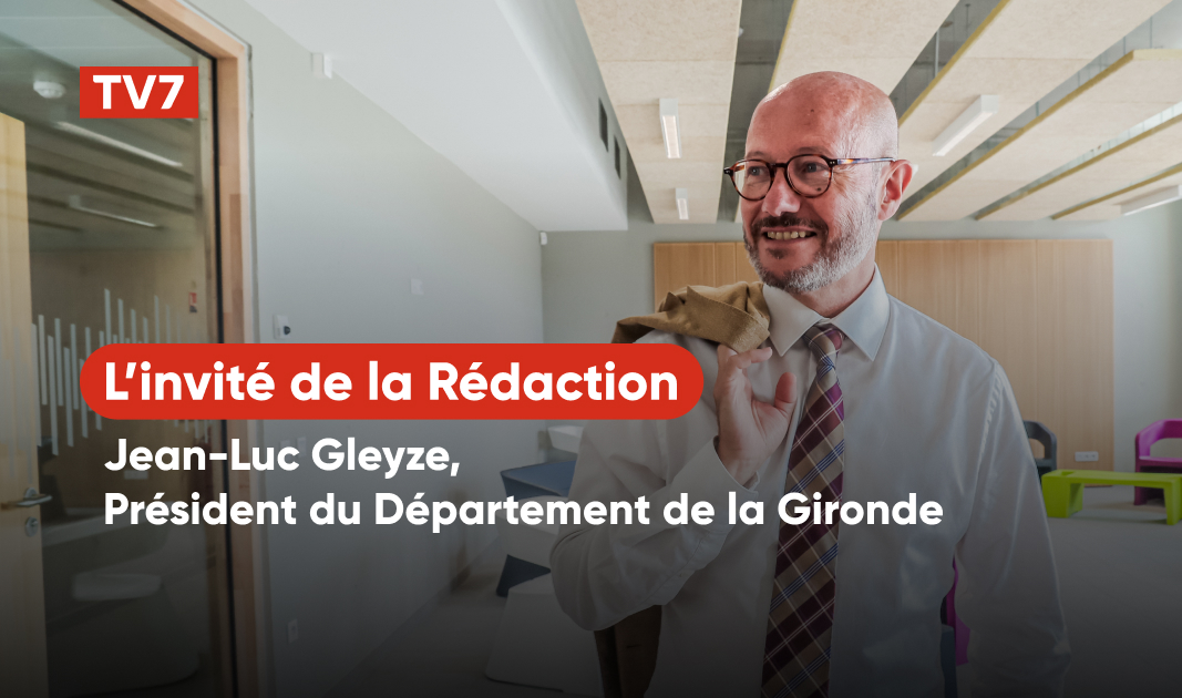 📌 L'invité de la Rédaction : Jean-Luc Gleyze, président de la <a href="/gironde/">Gironde</a>, sera sur le plateau de <a href="/DianeDouzille/">DianeDouzillé</a>

⏰ Rendez-vous à 18h30 sur TV7 et tv7.com