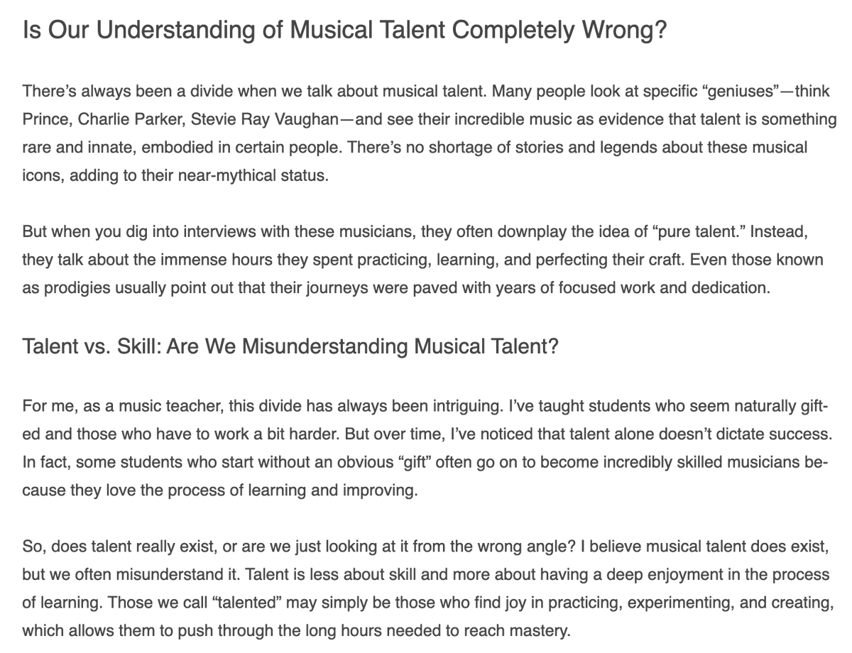 PianoCompanion's tweet photo. Is Our Understanding of Musical Talent Completely Wrong? https://t.co/BAzQKmdjzl