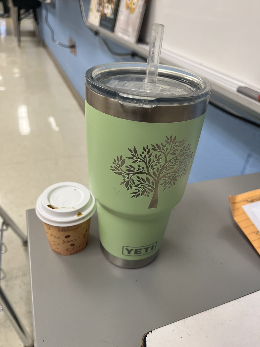 So grateful for all of the ways my students and I know each other! I’m also grateful for their kind hearts. 
“I know you drink espresso and not regular coffee. I went to <a href="/RoastedOlmsted/">Roasted Coffee</a> this morning!” ♥️♥️♥️