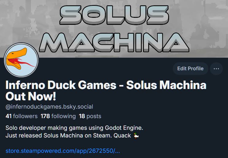 Inferno Duck Games - Only on Bluesky tweet media