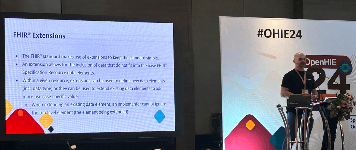 jembi_hs's tweet image. Our very own #FHIR expert

Richard Langford (Lead Systems Analyst at @Jembi_HS)

Sharing his deep expertise on FHIR Implementation at #OHIE24