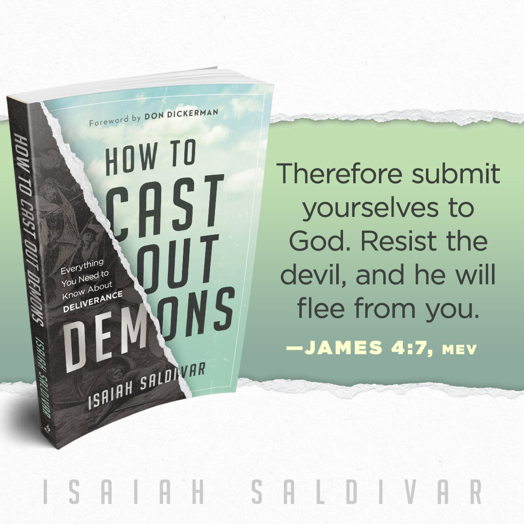 Isaiah Saldivar’s book, “How to Cast Out Demons,” releases TODAY!

Use your spiritual weapons and fight for the Kingdom of God! 

Buy Your Copy: bit.ly/howtocastoutde… 

Stay Connected: @isaiahsaldivar

#Spiritual #Weapon #BookRelease #BookRecommendation #CastOutDemons