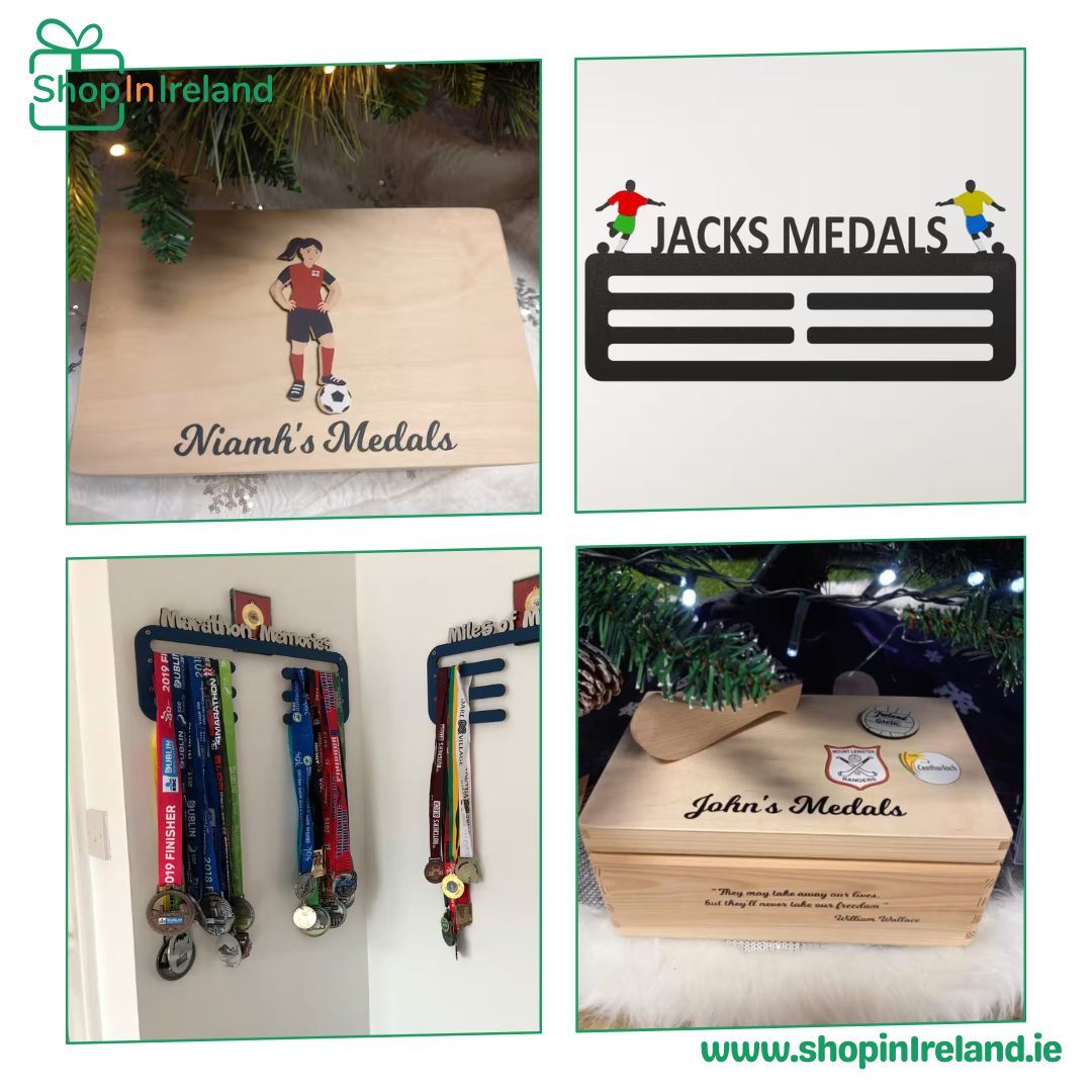 shopinireland's tweet image. ✨🏅 Looking for a special way to showcase your hard-earned medals or those of a loved one? 🏅✨

shopinireland.ie/search?term=Me… 

#MedalDisplay #MemoryBox #ProudMoments #AchievementUnlocked #DisplayYourMedals #KeepsakeBox #MedalHolder #DisplayWithPride #CelebrateSuccess #shopinireland