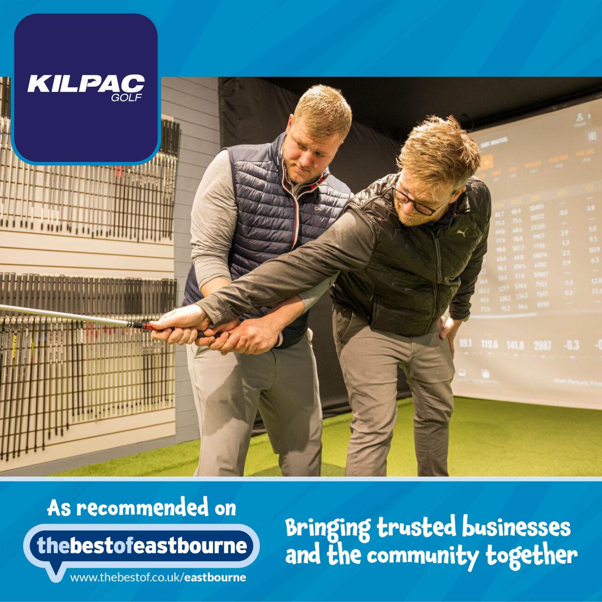 🌟 Improve Your Game with Custom Fitting at Kilpac Golf! 🌟

Enhance your golf performance with custom fitting for all clubs. Tailored to your swing for optimal performance.

Find out more at buff.ly/4cla3ru

#BestOfEastbourne #EastbourneLocal #GolfCustomFitting