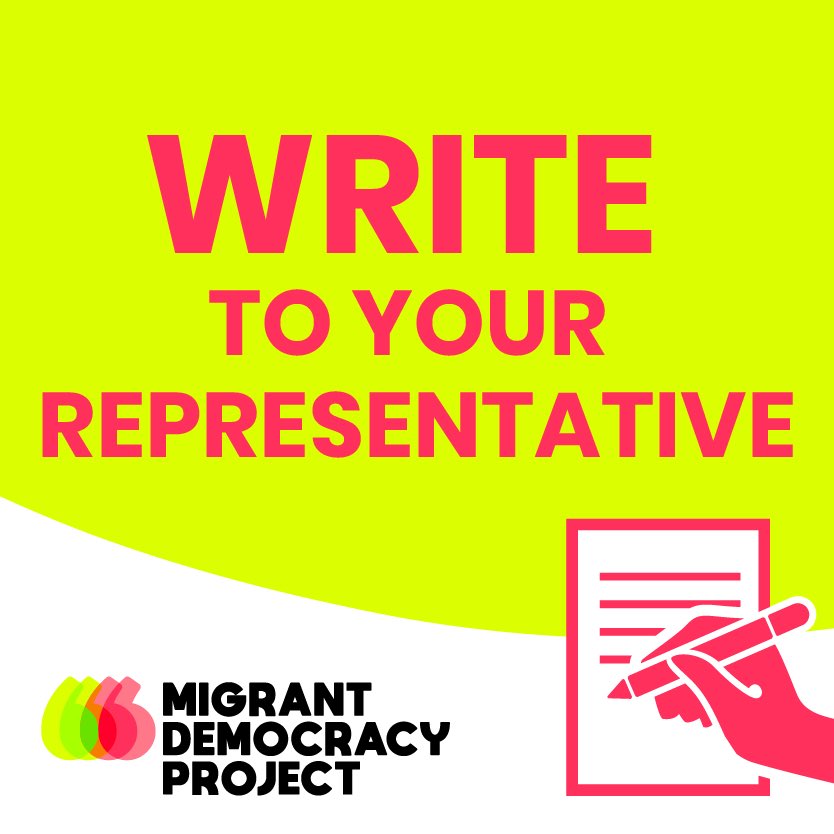 Migrant Democracy Project tweet media