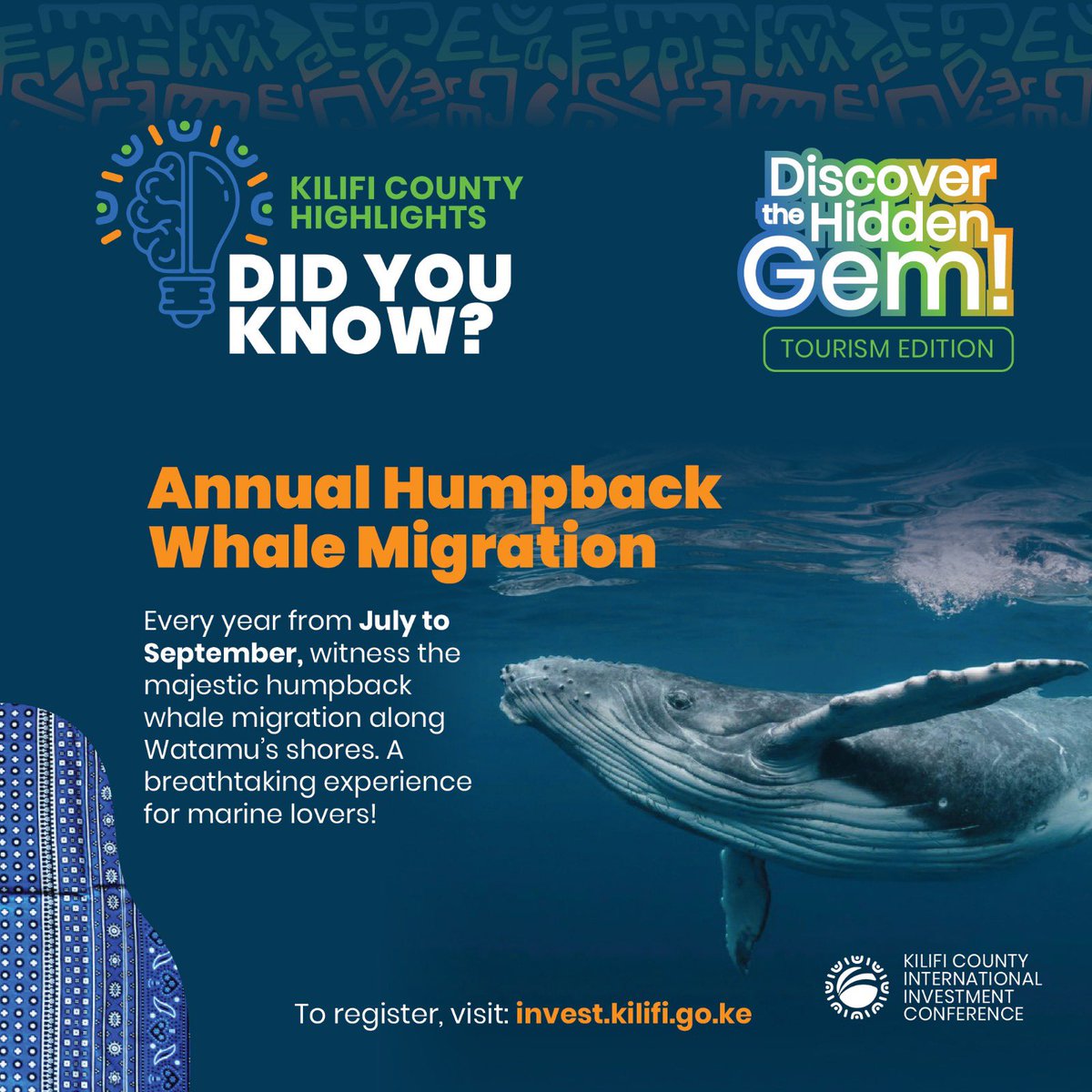 #kciic2024
#buildkilifi
#investinkilifi

KCIIC 4th - 6th December, Vipingo Ridge 

▶️ invest.kilifi.go.ke