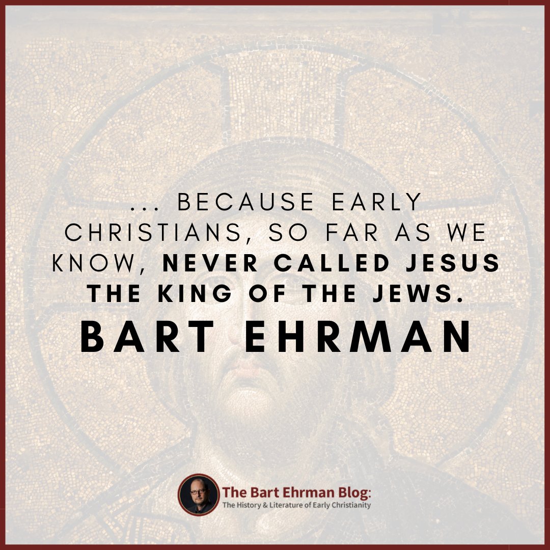 Bart Ehrman tweet media
