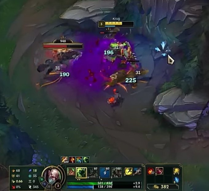 caitlyn: 😭🥺😘😍😡
vi:😭🥺😘😍😡
jinx:😭😡

la subtrama de singed: