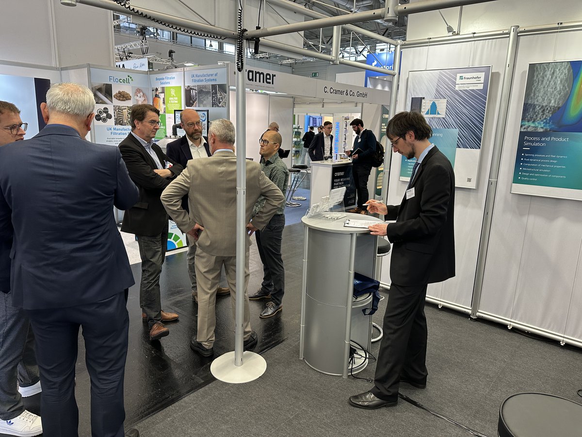 FraunhoferITWM's tweet image. Unsere Experten grüßen von Halle 7, Stand M15 von der #FILTECH 2024! Wir sind ab heute bis zum 14.11. mit einem Team @Koelnmesse ! Auf der Messe darf natürlich auch unsere Ausgründung @math2market nicht fehlen. Kommt vorbei, wir freuen uns auf Euch! itwm.fraunhofer.de/filtech_24_pm