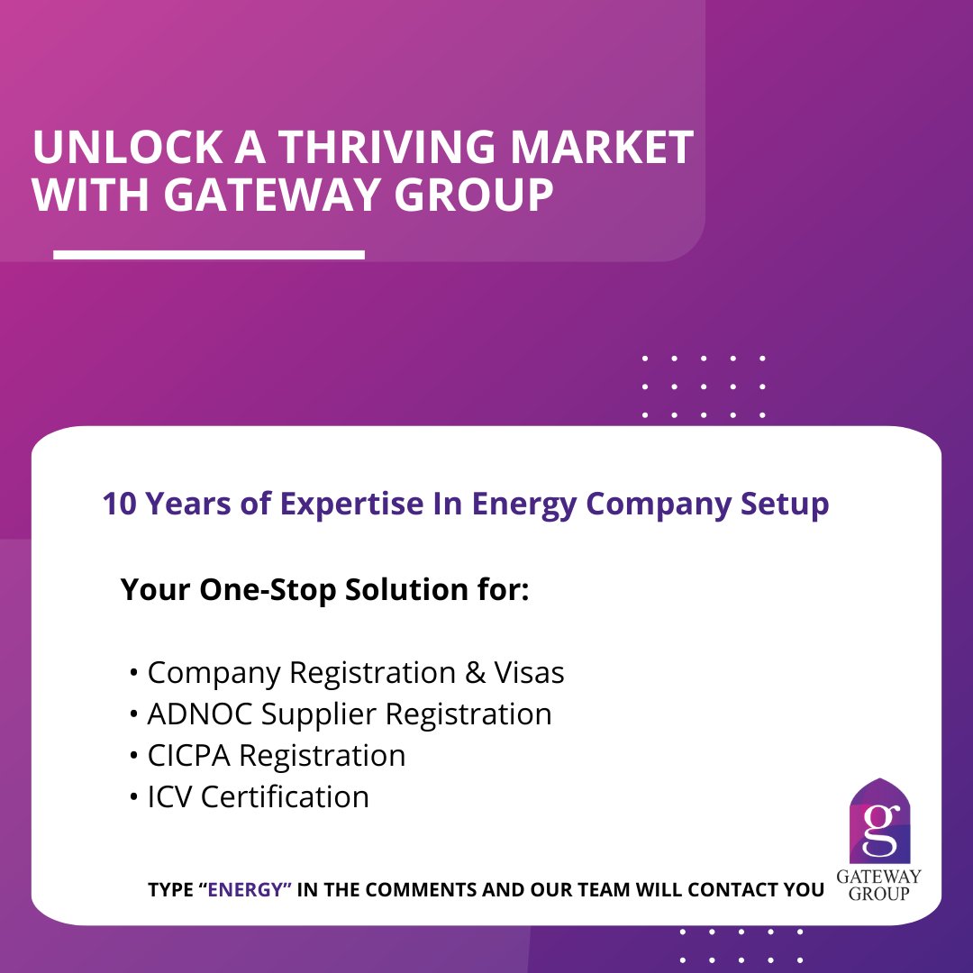 Unlock new  opportunities in the renewable energy sector! 🌞 Comment 'energy' below  to discover how you can get involved in the UAE's solar power  initiatives. 

✨ 'Your success is our mission!' ✨

#ZarrafSolar #RenewableEnergy #GatewayToUAE #ReassuringlyHonest #Sustainability