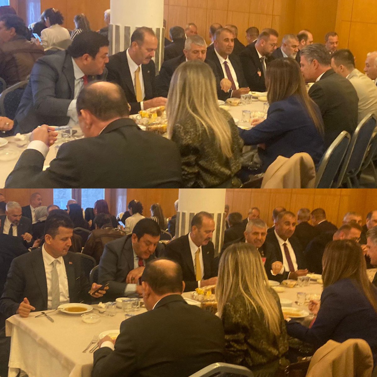 2. Bugünkü Grup Toplantımızı şereflendiren <a href="/mhpizmirilbsk/">MHP İzmir İl Başkanlığı</a> 'lığımızın her bir mensubuna MHP İzmir İl Başkanımız <a href="/VeyselSahinMhp/">Veysel Şahin</a> nezdinde muhabbetlerimi sunuyorum. Allah Liderimiz Sn. Devlet Bahçeli'yi başımızdan eksik etmesin.