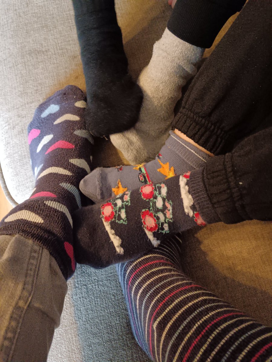 CharlieLisaGunn's tweet photo. We've got our #oddsocks on today!! 

#oddsockday #AntiBullyingWeek2024 https://t.co/zdhuXEcpga