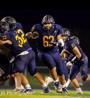 Congratulations to the following players who have made the NECC All Conference Team.

1st Team
#33 Hunter Kauffman (LB)
#42 Breckan Maran (RB)
#63 David Almiray (OL)

Honorable Mention 
#21 Blake Metzger (DB)