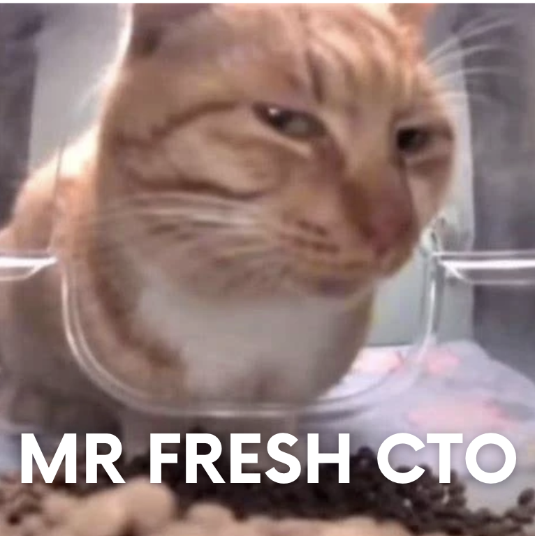 Mr. Fresh is now community-owned and will be integrated with the TH Scanner Telegram bot. We started from the ground and we aim for the top. To help us more, we invite you to support us through donations in $MRFRESH or $SOL

Multis: EEncgNH9wmVhSXsbU5fyaUye4NKYgLpyQohG3G4Tyhfz