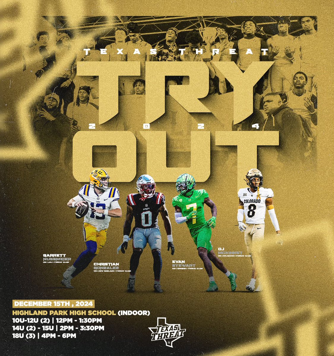 We are looking for the BEST athletes in the North TX area to play for the No. 1 7v7 organization in Texas! 

10u 11u 12u 13u 14u Register Today ⬇️

docs.google.com/forms/d/e/1FAI…