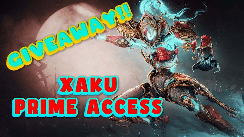 GIVEAWAY TIME!!  
Courtesy of <a href="/PlayWarframe/">WARFRAME</a>

Includes:  
- Xaku Prime, Weapons, Accessories &amp; Glyphs  
- 90 Day Boosters  
- 3990 Plat &amp; More!    

TO ENTER YOU MUST: 
- Follow me on X !  
+ Like &amp; Retweet this post!
+ Comment your Fav Warframe in the Game!    

Winner Drawn