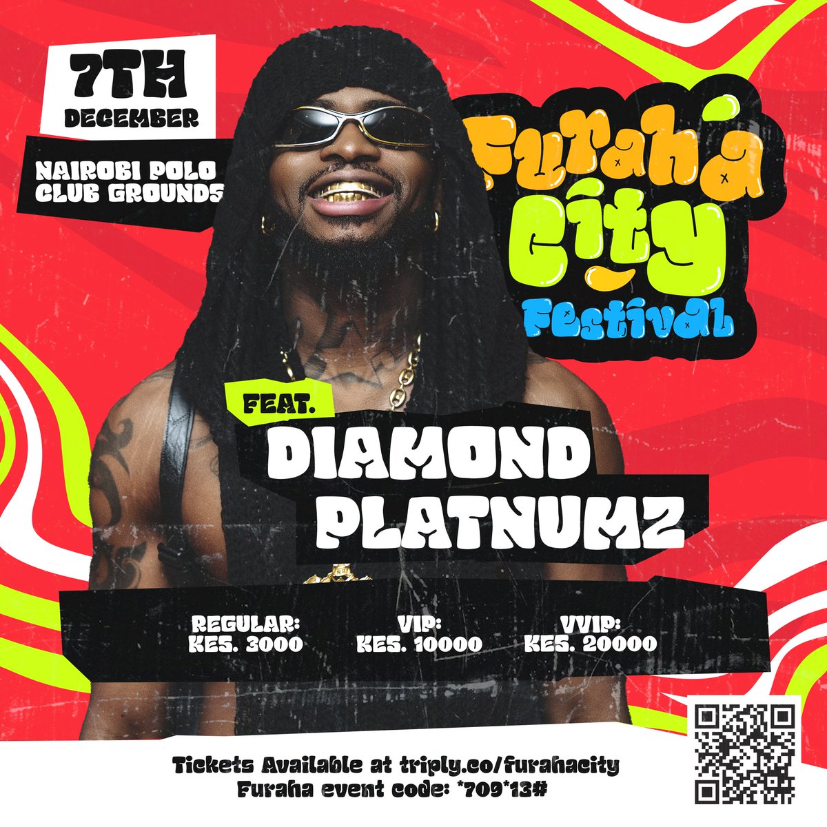 NAIROBI 🇰🇪

Can't wait to see you on the 7th of  December at the Furaha City Festival 

Get your ticket now👇🏼
furahacity.hustlesasa.shop

#FurahaCity #FurahaCityFestival