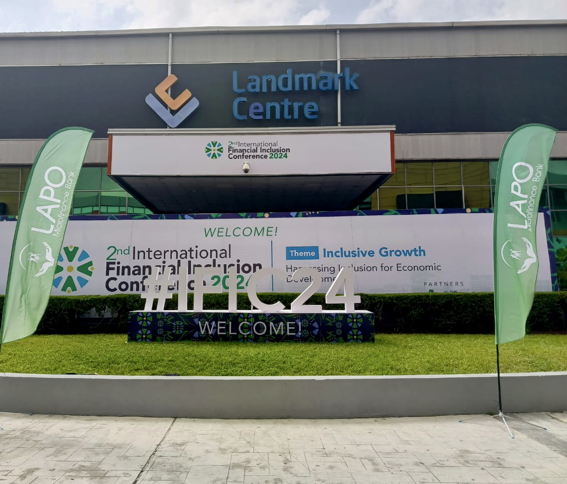 LAPO_MFB's tweet photo. We are live at the International Financial Inclusion Conference 2024 holding at the Landmark Event Centre, Lagos.
Come see us for any support on account opening, loans, savings and more.
We are waiting.
#LAPOMfB #ImprovingLives #IFIC2024 #IFIC24 #FinancialInclusion https://t.co/bsOSk0BsGl
