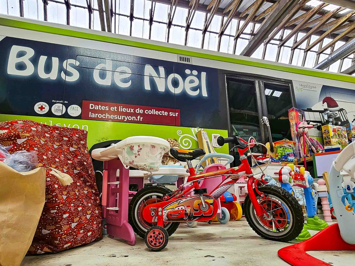 Bus de Noël 2024 : collecte de jouets solidaire dans l’Agglomération de La Roche-sur-Yon
#LRSY #busdenoel #collectejouets #solidarité #larochesuryon #impulsyon
mavillesolidaire.fr/actualite/post…