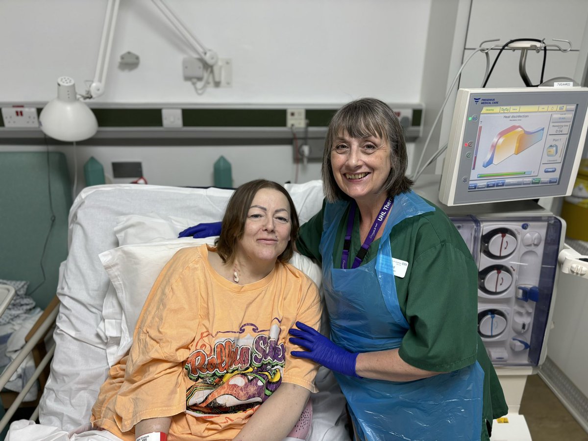 Renal HPB Therapy UHL (@team_renalhpb) on Twitter photo A lovely post-salon visit picture of one of our wonderful long-stay renal patients and our equally wonderful Occupational Therapy colleague, Jane, who arranged the visit! 🥰
(Pictured used with patient consent)
<a href="/uhltherapy/">uhltherapy</a> <a href="/SandraSpeller1/">Sandra Speller 💙</a> <a href="/Philsykes40/">Philip Sykes</a> <a href="/Leic_hospital/">Leicester's Hospitals</a> <a href="/TeamGHOT/">TeamGH_OccupationalTherapy</a> A lovely post-salon visit picture of one of our wonderful long-stay renal patients and our equally wonderful Occupational Therapy colleague, Jane, who arranged the visit! 🥰
(Pictured used with patient consent)
<a href="/uhltherapy/">uhltherapy</a> <a href="/SandraSpeller1/">Sandra Speller 💙</a> <a href="/Philsykes40/">Philip Sykes</a> <a href="/Leic_hospital/">Leicester's Hospitals</a> <a href="/TeamGHOT/">TeamGH_OccupationalTherapy</a>