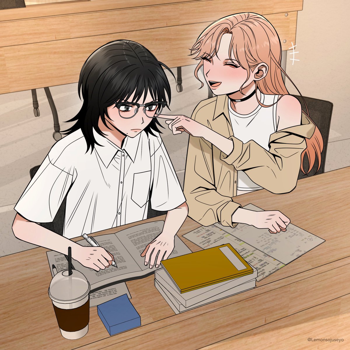 Lemonsoju 레몬소주 tweet media