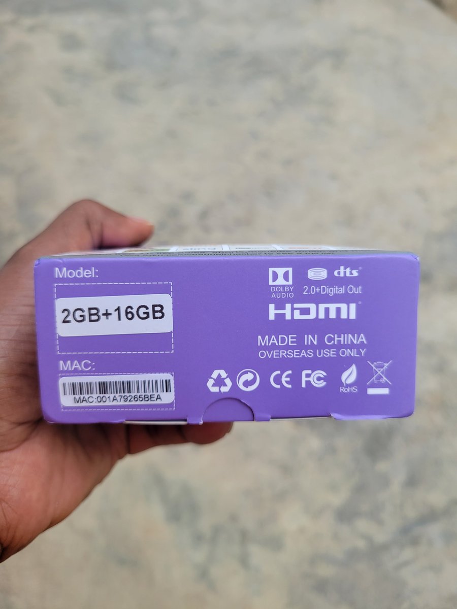 Android Tv Box 2GB 16GB ROM with inbuilt Chromecast and supports Google Assistant voice control Ksh 3,900