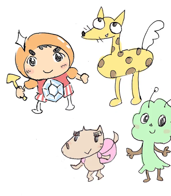 キャラデザをより原作によせた「ぎゃふんとぐぬーの大冒険」 #ぎゃふんの冒険 