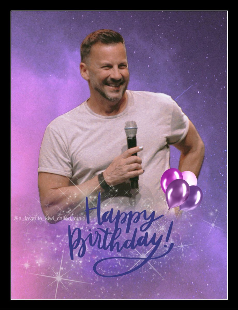 MiddleearthF's tweet photo. Happy Birthday Craig Parker 🎂🎈🎁 https://t.co/RfNFY352Vk