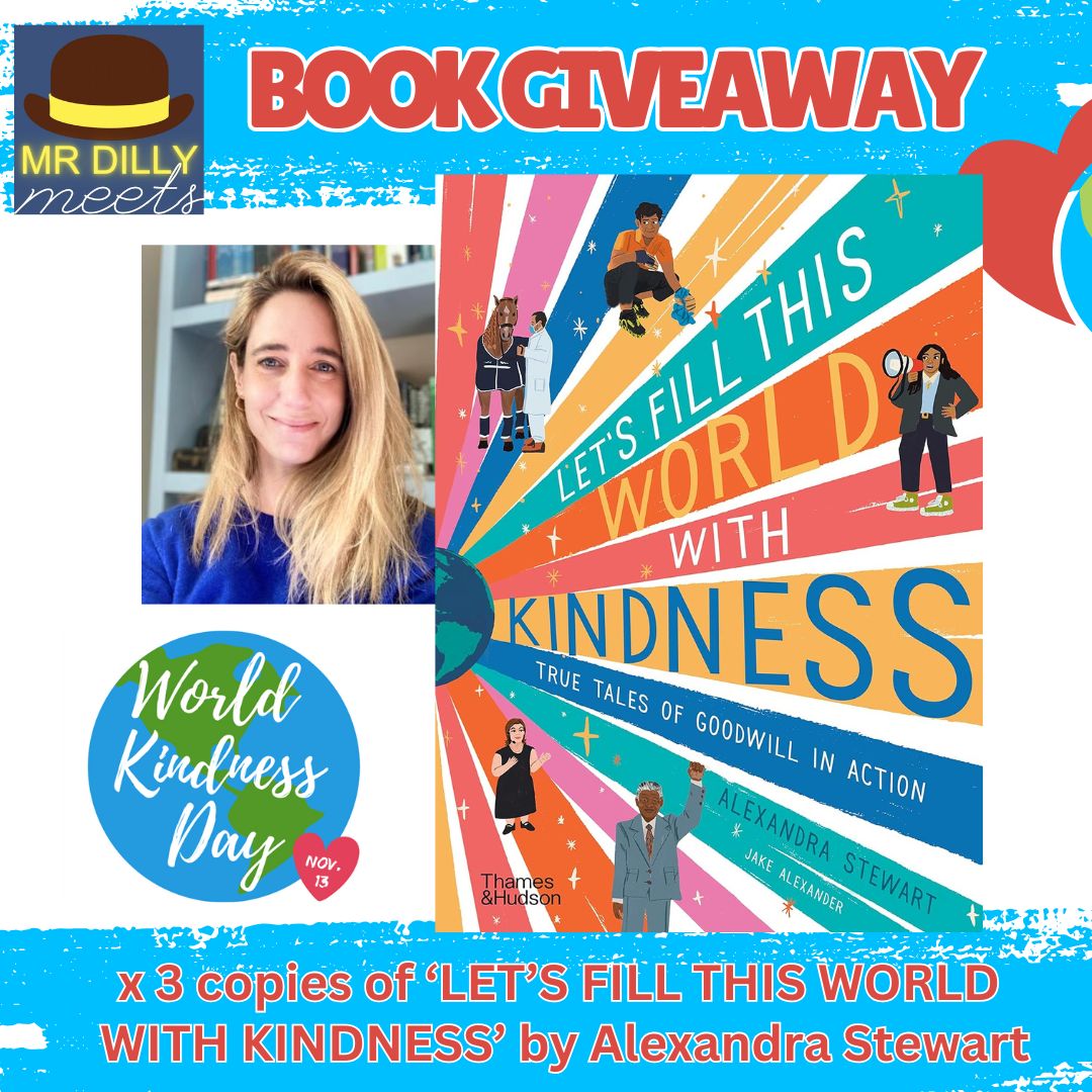 🥳#GIVEAWAY! Celebrating #WorldKindnessDay #WIN x 3 copies of the beautiful LET'S FILL THIS WORLD WITH KINDNESS by <a href="/AStewart_Writes/">alexandra stewart 💙💛</a> To enter Follow &amp; Like. Closes midnight 13/11. UK Schools only. Good luck! 👍

👋 #Schools! Join me for Wed 13th 11am for an inspirational
