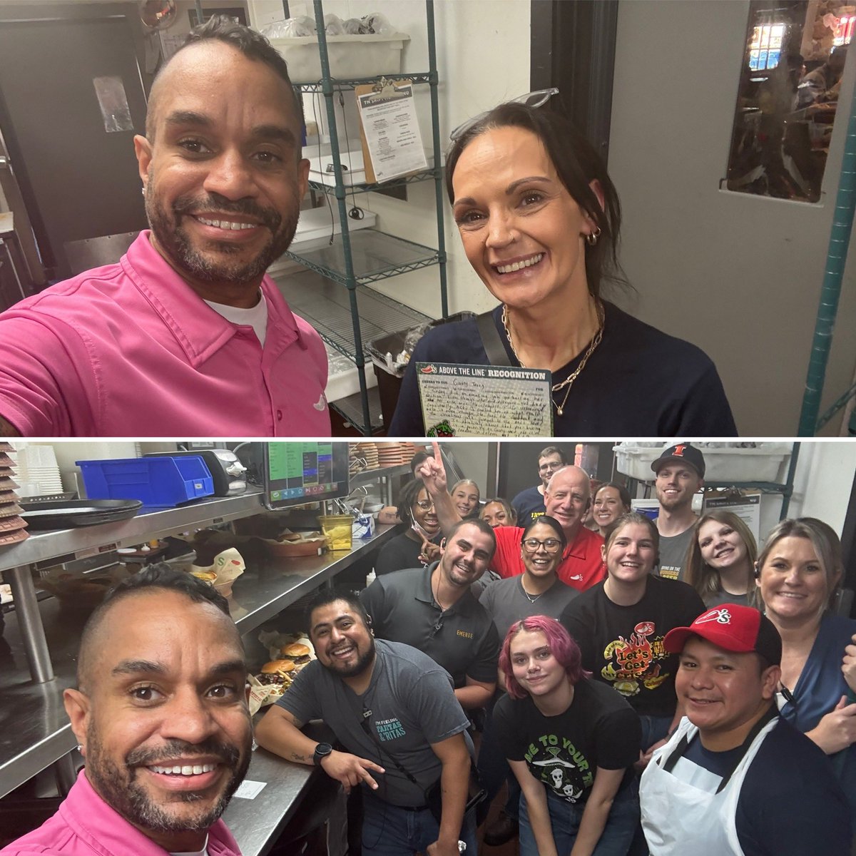 Lyn Jones (@lynaj4) on Twitter photo Great Veterans Day with Team Fabulous, I mean, Team Champaign! A wonderful day full of happy guests and awesome TMs that truly exemplified what Chilihead Hospitality. Kudos to Casey for rockin the prebussing in her section. <a href="/NicholasBPaxton/">Nicholas Paxton</a> <a href="/train3rgirl/">Kimberly Harding</a> <a href="/hsteveoh13/">Steve Hendricks</a> <a href="/Kim_Mohr1/">Kim Mohr</a> Great Veterans Day with Team Fabulous, I mean, Team Champaign! A wonderful day full of happy guests and awesome TMs that truly exemplified what Chilihead Hospitality. Kudos to Casey for rockin the prebussing in her section. <a href="/NicholasBPaxton/">Nicholas Paxton</a> <a href="/train3rgirl/">Kimberly Harding</a> <a href="/hsteveoh13/">Steve Hendricks</a> <a href="/Kim_Mohr1/">Kim Mohr</a>