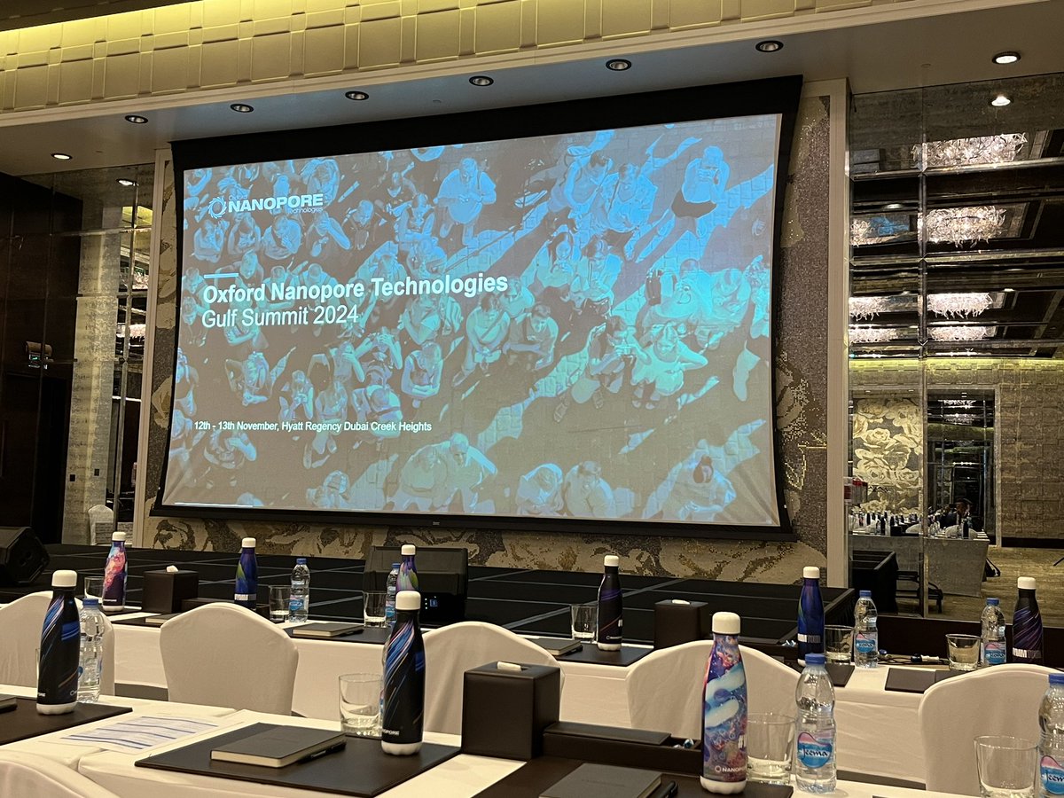 Yaw Bediako (@yawbediako_) on Twitter photo Today I am speaking at the <a href="/oxfordnanopore/">Oxford Nanopore</a> Gulf summit in Dubai about the groundbreaking work <a href="/YemaachiBio/">Yemaachi Biotech</a> is doing in partnership with our clinical colleagues to leverage long read sequencing to improve outcomes in cancer in Ghana and across Africa. Today I am speaking at the <a href="/oxfordnanopore/">Oxford Nanopore</a> Gulf summit in Dubai about the groundbreaking work <a href="/YemaachiBio/">Yemaachi Biotech</a> is doing in partnership with our clinical colleagues to leverage long read sequencing to improve outcomes in cancer in Ghana and across Africa.