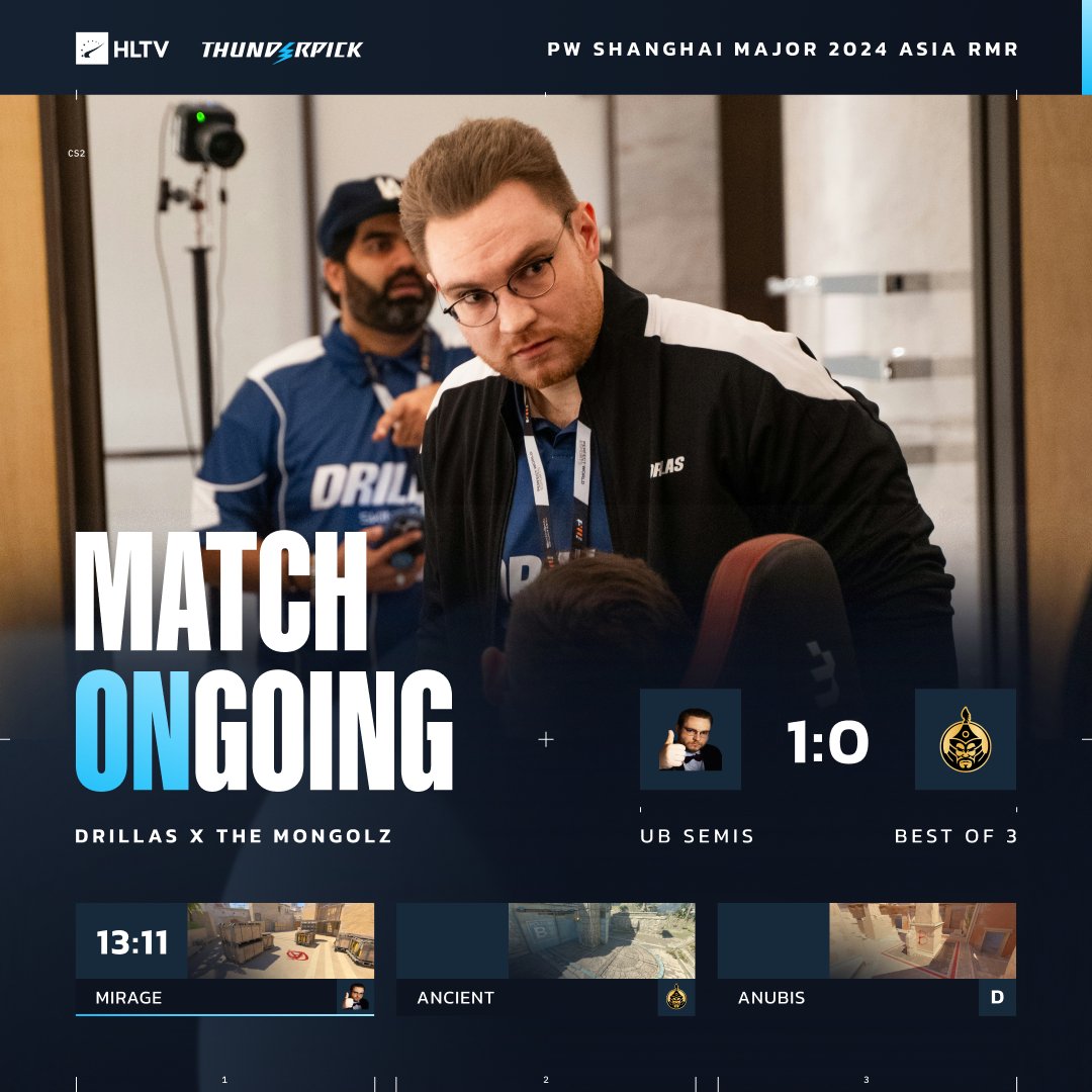 ohnePixel's DRILLAS are one map away from locking in Shanghai Major spot 🤯