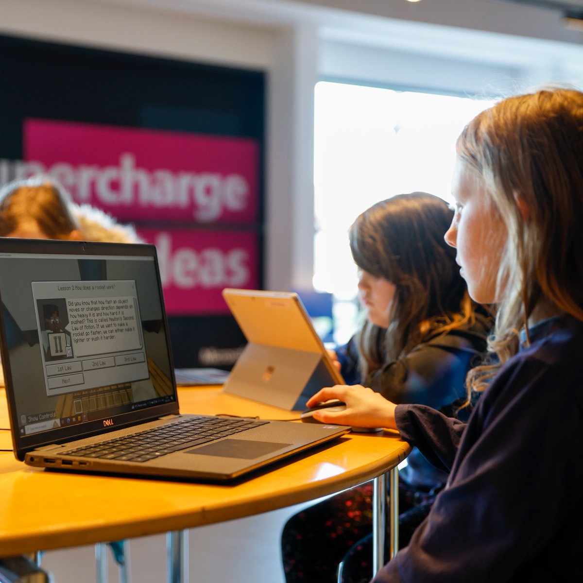 Microsoft Dream Space at W5 LIFE - Where imagination meets innovation!💡

From coding challenges to digital design, your students will learn valuable skills in a fun, engaging environment. 🤖

🔗 Plan your visit: bit.ly/DreamSpaceW5LI…

#MSDreamSpace <a href="/MS_eduIRL/">Microsoft Education Ireland</a>