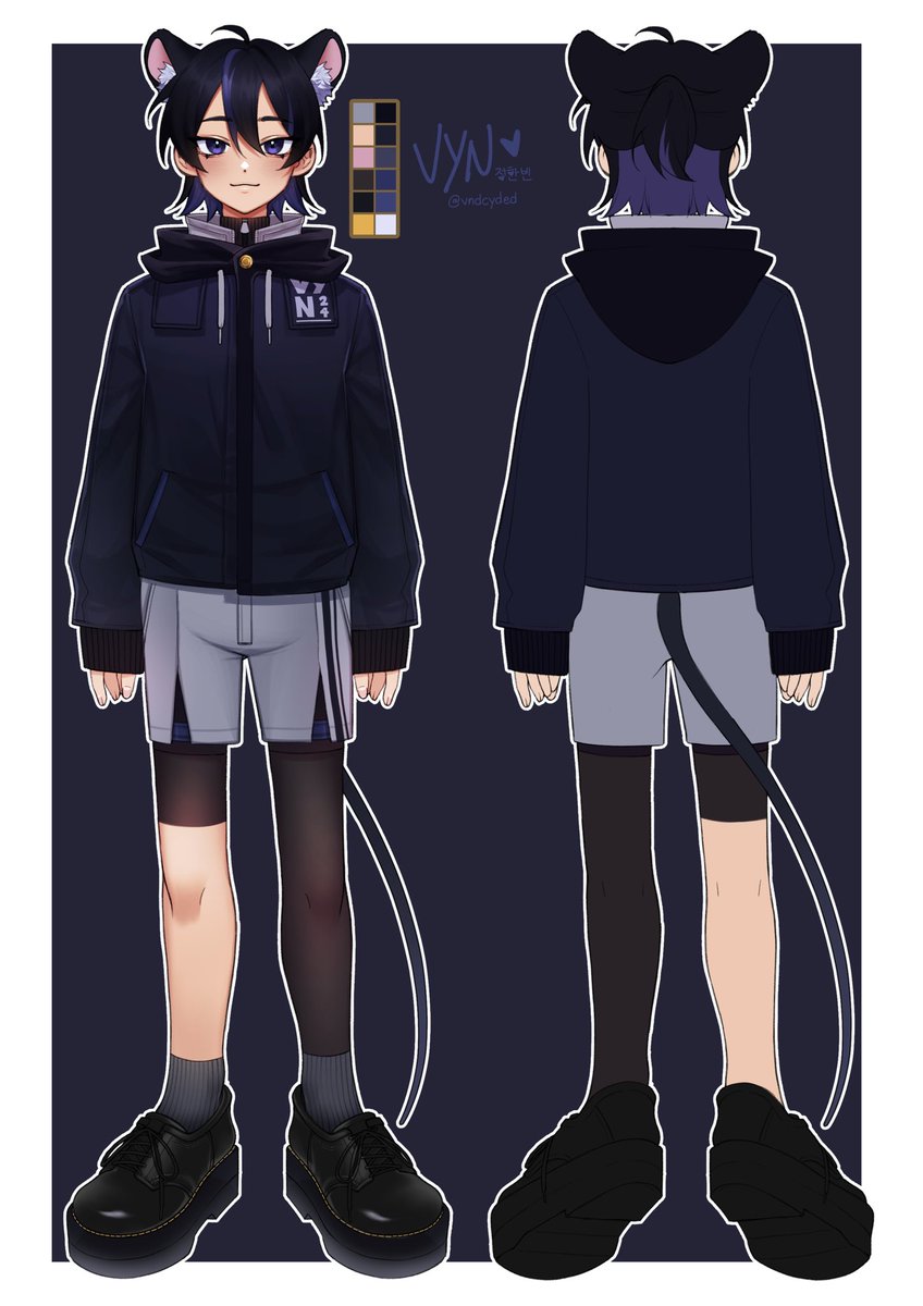 vndcyded's tweet photo. Hello, I am VYN. I make song covers on Youtube and I post art here ^^ Here is my reference sheet!

YT: @/han_vynnie https://t.co/b2XpMHbLjB