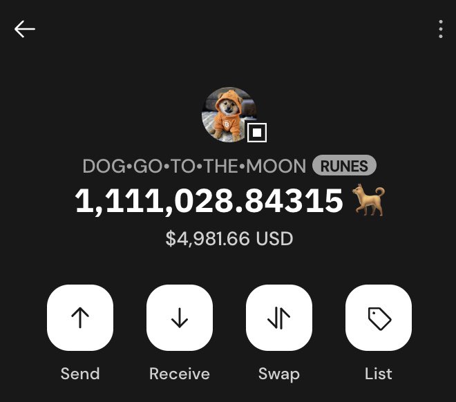 polkaguy's tweet photo. Meme This, Meme That

Buy only the Best 🐶

I guess filling my bags with more and more $DOG Is the Best move 

Keep an Eye on it as This is the Biggest Memecoin on #BTC Network. https://t.co/jGypAwxGIH