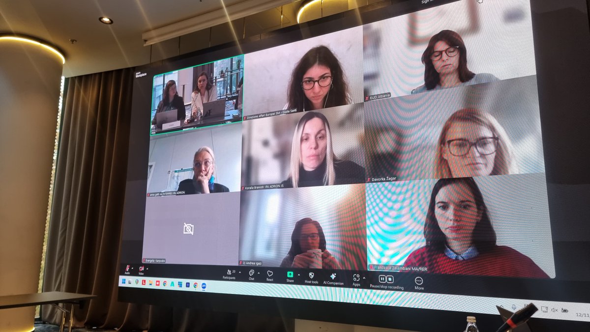 INTERREGADRION's tweet photo. 🔔 Happening Now!
The #IPADRION Monitoring Committee is meeting in beautiful Ljubljana to discuss upcoming steps and future calls. 📋✨
Stay tuned for updates! 🔍
#IPADRION #MonitoringCommittee #Slovenia #Cooperation https://t.co/ZljonSdoQp
