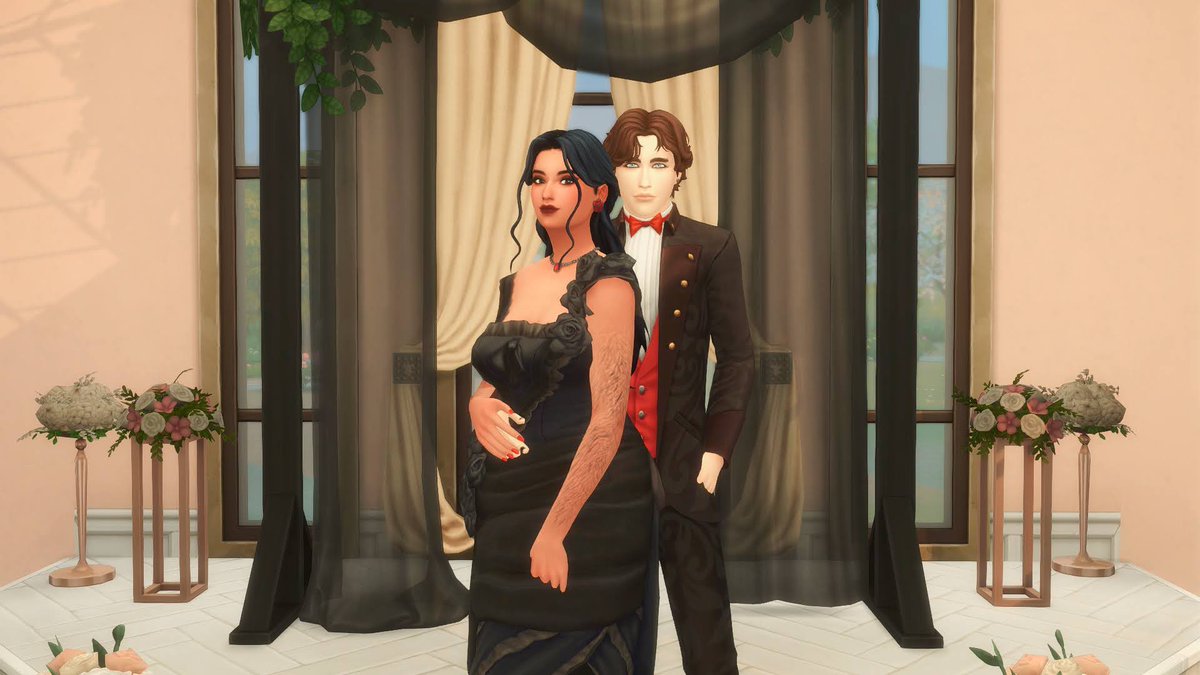 Aradoki's tweet photo. I’m literally so obsessed with them omggg #ts4 #Sims #Sims4 #CalebVatore #TheSims4 https://t.co/GMkwlYkuJu