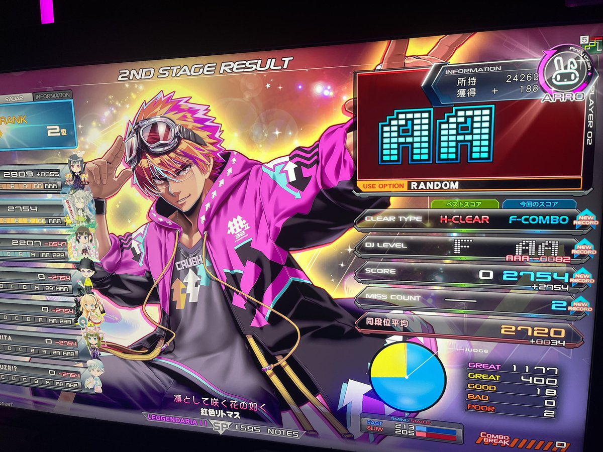 7575_ow's tweet photo. スコア https://t.co/0HVlnkL2Cn