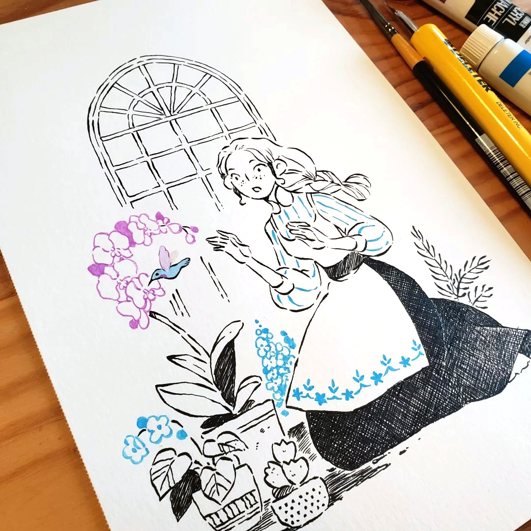 Inktober #2 Discover