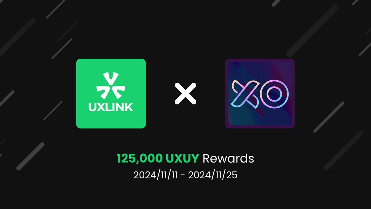 It’s a MATCH! 💘 XO x UXLINK 💘

We’re officially partnered up with <a href="/UXLINKofficial/">UXLINK</a> and <a href="/airdrop2049/">S8r_aljnop</a>, to celebrate our new “relationship,” we’re giving away 125,000 UXUY Rewards!

Let’s join👇🏻