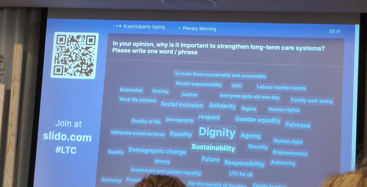 KWuyika's tweet photo. I am very pleased to attend the European Commission's conference on Affordable high -quality LTC: catalysing dialogue and action under the #EuropeanCareStrategy. It is interesting we all or most of us agree DIGNITY is key in strengthening LTC systems. @Eurodiaconia https://t.co/T0Oh6zADQK