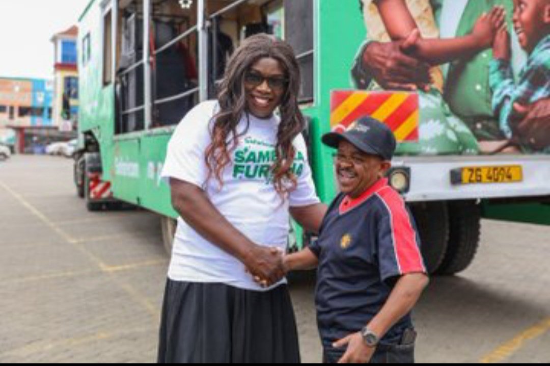 Birika_ke's tweet photo. #SambazaFurahaNaSafaricom is celebrating with you this festive season – expect epic surprises and giveaways, including live goats, chickens, and food hampers https://t.co/kx80JjFidO
