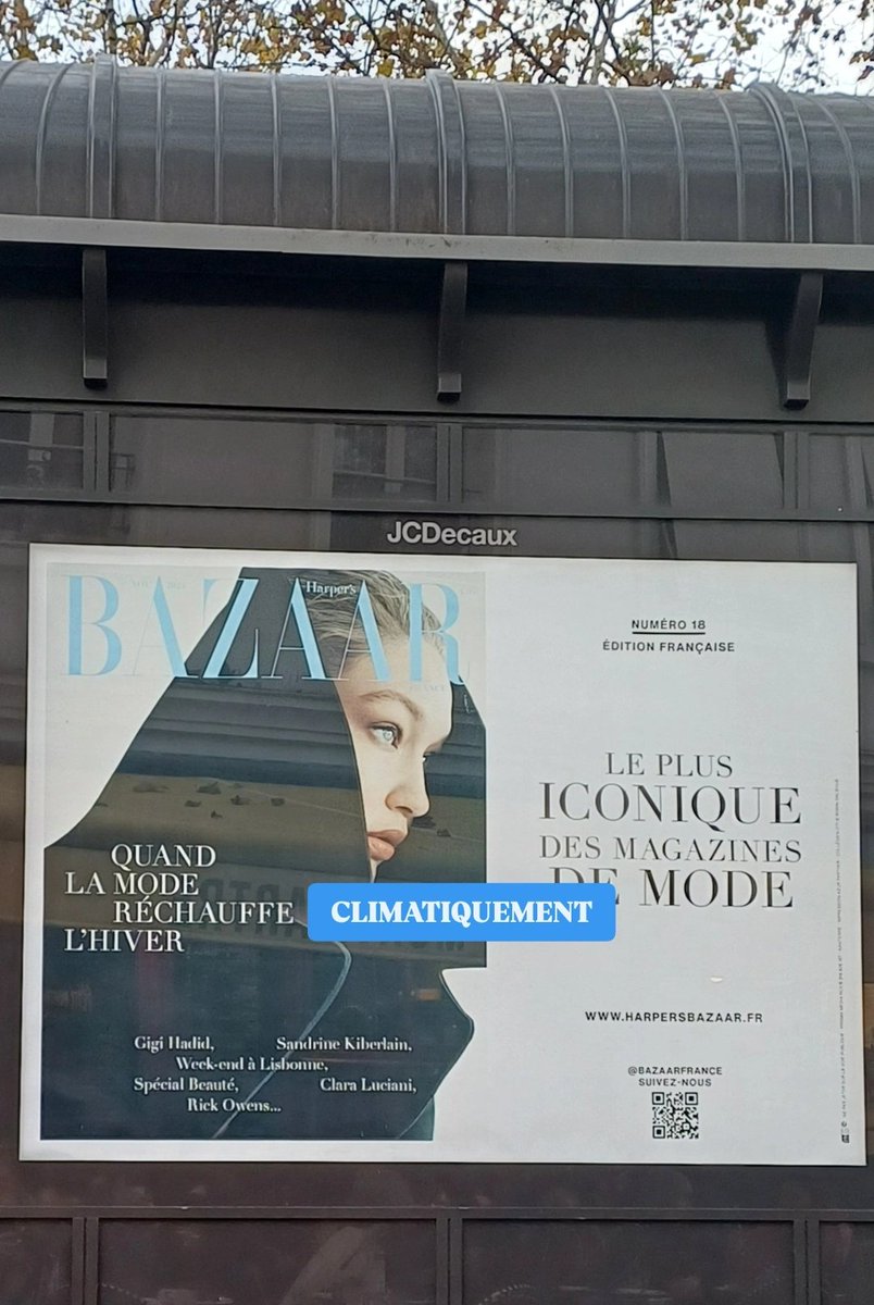 Memo : la mode et la #fastfashion réchauffent climatiquement l'hiver