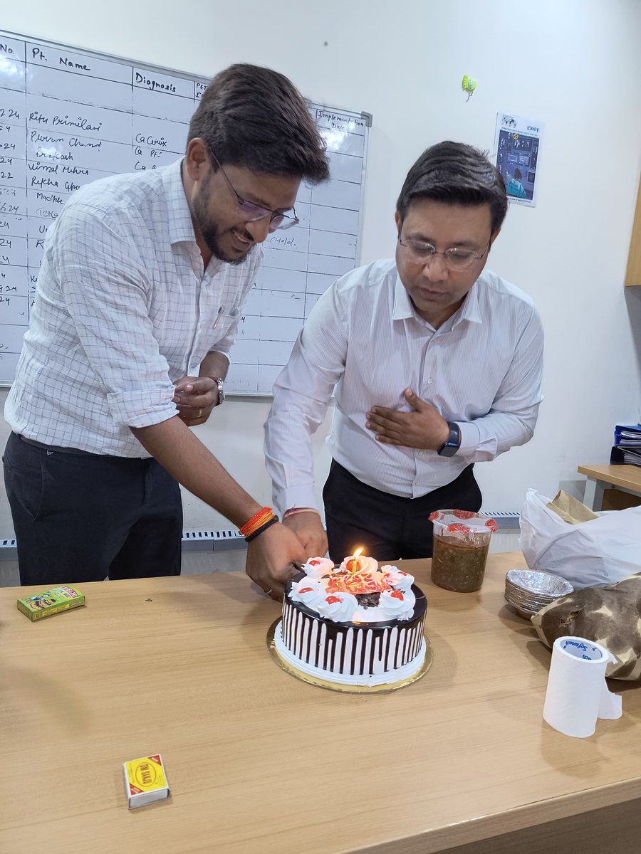cpbhatt's tweet photo. 📅 Happy #InternationalDayofMedicalPhysics!
Today, we proudly celebrated #IDMP2024 at our department, recognizing medical physicists' vital role in advancing healthcare.  👏💙
 #MedicalPhysics 
#HealthcareInnovation 
#IDMP
@Sarvodaya_Care
@aapmHQ https://t.co/yHdOirkjh5